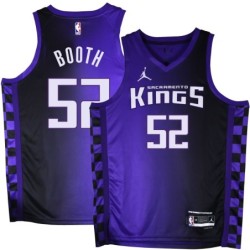 Kings #52 Calvin Booth Purple Black Gradient Jersey