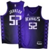 Kings #52 James Johnson Purple Black Gradient Jersey