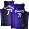 Kings #71 Bob Wiesenhahn Purple Black Gradient Jersey