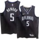 Orlando Magic #5 Juwan Howard 2022-23City Edition Black Jersey