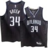 Orlando Magic #34 Jeff Green 2022-23City Edition Black Jersey