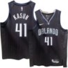 Orlando Magic #41 Mario Kasun 2022-23City Edition Black Jersey