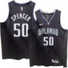 Orlando Magic #50 Felton Spencer 2022-23City Edition Black Jersey