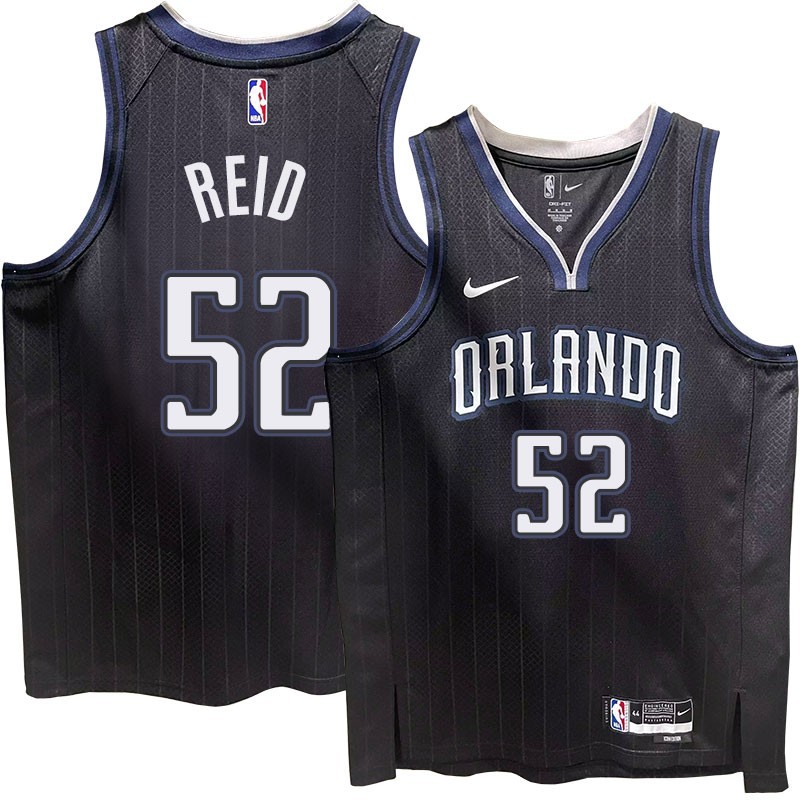 Orlando Magic #52 Don Reid 2022-23City Edition Black Jersey