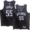 Orlando Magic #55 Keith Tower 2022-23City Edition Black Jersey