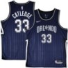 Orlando Magic #33 Terry Catledge 2023-24City Edition Navy Jersey