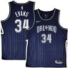 Orlando Magic #34 Brian Evans 2023-24City Edition Navy Jersey