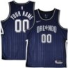 Orlando Magic #00 Custom 2023-24City Edition Navy Jersey