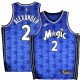 Orlando Magic #2 Cory Alexander Blue_Throwback Jersey