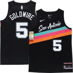 Spurs #5 Anthony Goldwire 2020-2021 City Edition Twill Jersey