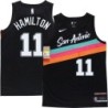 Spurs #11 Joe Hamilton 2020-2021 City Edition Twill Jersey