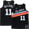 Spurs #11 Brandon Williams 2020-2021 City Edition Twill Jersey