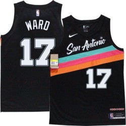 Spurs #17 Charlie Ward 2020-2021 City Edition Twill Jersey