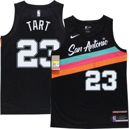 Spurs #23 Levern Tart 2020-2021 City Edition Twill Jersey