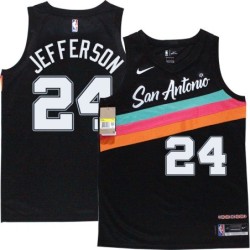 Spurs #24 Richard Jefferson 2020-2021 City Edition Twill Jersey