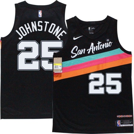 Spurs #25 Jim Johnstone 2020-2021 City Edition Twill Jersey