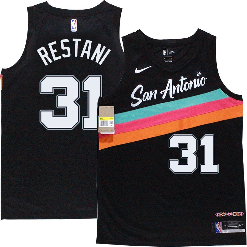 Spurs #31 Kevin Restani 2020-2021 City Edition Twill Jersey