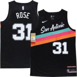 Spurs #31 Malik Rose 2020-2021 City Edition Twill Jersey