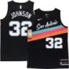 Spurs #32 Reggie Johnson 2020-2021 City Edition Twill Jersey