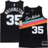 Spurs #35 Darius Washington 2020-2021 City Edition Twill Jersey