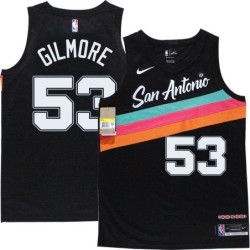 Spurs #53 Artis Gilmore 2020-2021 City Edition Twill Jersey