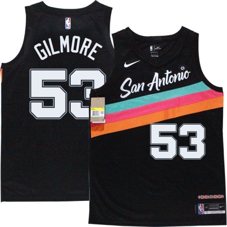 Spurs #53 Artis Gilmore 2020-2021 City Edition Twill Jersey