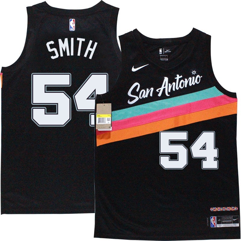 Spurs #54 Charles Smith 2020-2021 City Edition Twill Jersey