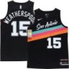 Spurs #15 Quinndary Weatherspoon 2020-2021 City Edition Twill Jersey