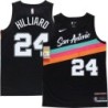 Spurs #24 Darrun Hilliard 2020-2021 City Edition Twill Jersey