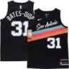 Spurs #31 Keita Bates-Diop 2020-2021 City Edition Twill Jersey