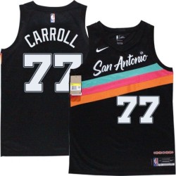 Spurs #77 DeMarre Carroll 2020-2021 City Edition Twill Jersey