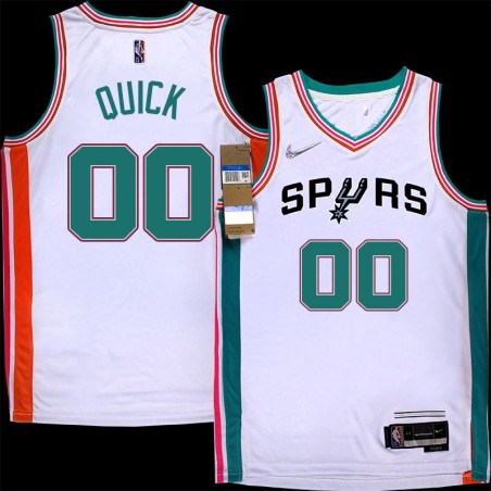 Spurs #00 Bob Quick 2021-2022 City Edition Twill Jersey