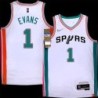 Spurs #1 Mike Evans 2021-2022 City Edition Twill Jersey