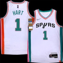 Spurs #1 Jason Hart 2021-2022 City Edition Twill Jersey