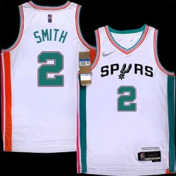 Spurs #2 Larry Smith 2021-2022 City Edition Twill Jersey