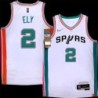 Spurs #2 Melvin Ely 2021-2022 City Edition Twill Jersey