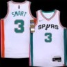 Spurs #3 Keith Smart 2021-2022 City Edition Twill Jersey