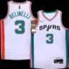 Spurs #3 Marco Belinelli 2021-2022 City Edition Twill Jersey