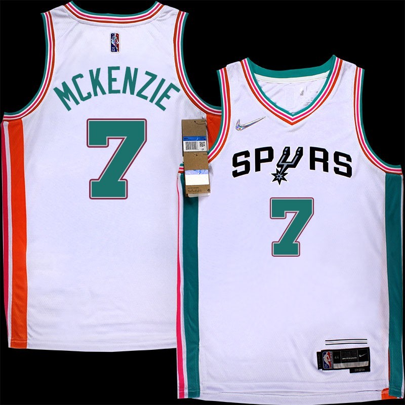 Spurs #7 Forrest McKenzie 2021-2022 City Edition Twill Jersey