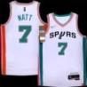 Spurs #7 Calvin Natt 2021-2022 City Edition Twill Jersey