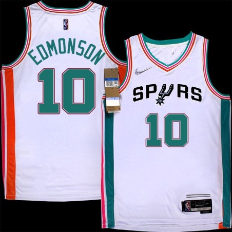 Spurs #10 Keith Edmonson 2021-2022 City Edition Twill Jersey