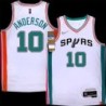 Spurs #10 Michael Anderson 2021-2022 City Edition Twill Jersey