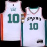 Spurs #10 David Lee 2021-2022 City Edition Twill Jersey