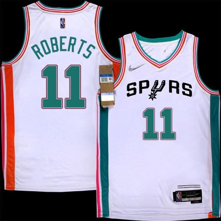 Spurs #11 Fred Roberts 2021-2022 City Edition Twill Jersey