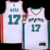 Spurs #17 Charlie Ward 2021-2022 City Edition Twill Jersey