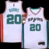 Spurs #20 Jim Burns 2021-2022 City Edition Twill Jersey