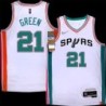 Spurs #21 Sidney Green 2021-2022 City Edition Twill Jersey