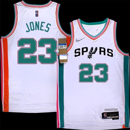 Spurs #23 Steve Jones 2021-2022 City Edition Twill Jersey