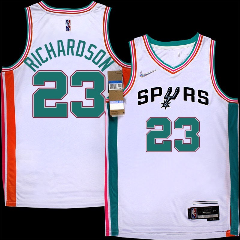 Spurs #23 Jeremy Richardson 2021-2022 City Edition Twill Jersey