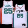 Spurs #25 Carroll Hooser 2021-2022 City Edition Twill Jersey